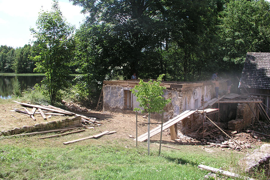 mlýn Vysočina před rekonstrukcí