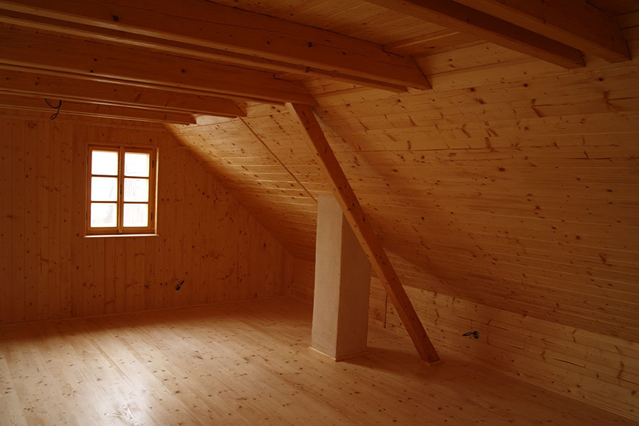 mlýn Vysočina po rekonstrukcí podkroví