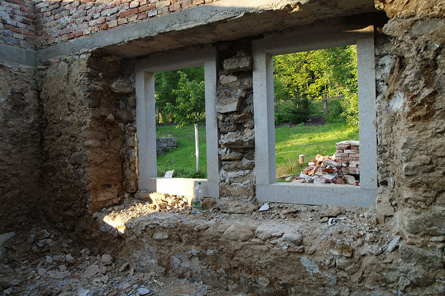 mlýn Vysočina před rekonstrukcí