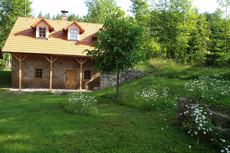 parkové úpravy Vysočina pohled na budovu po rekonstrukci
