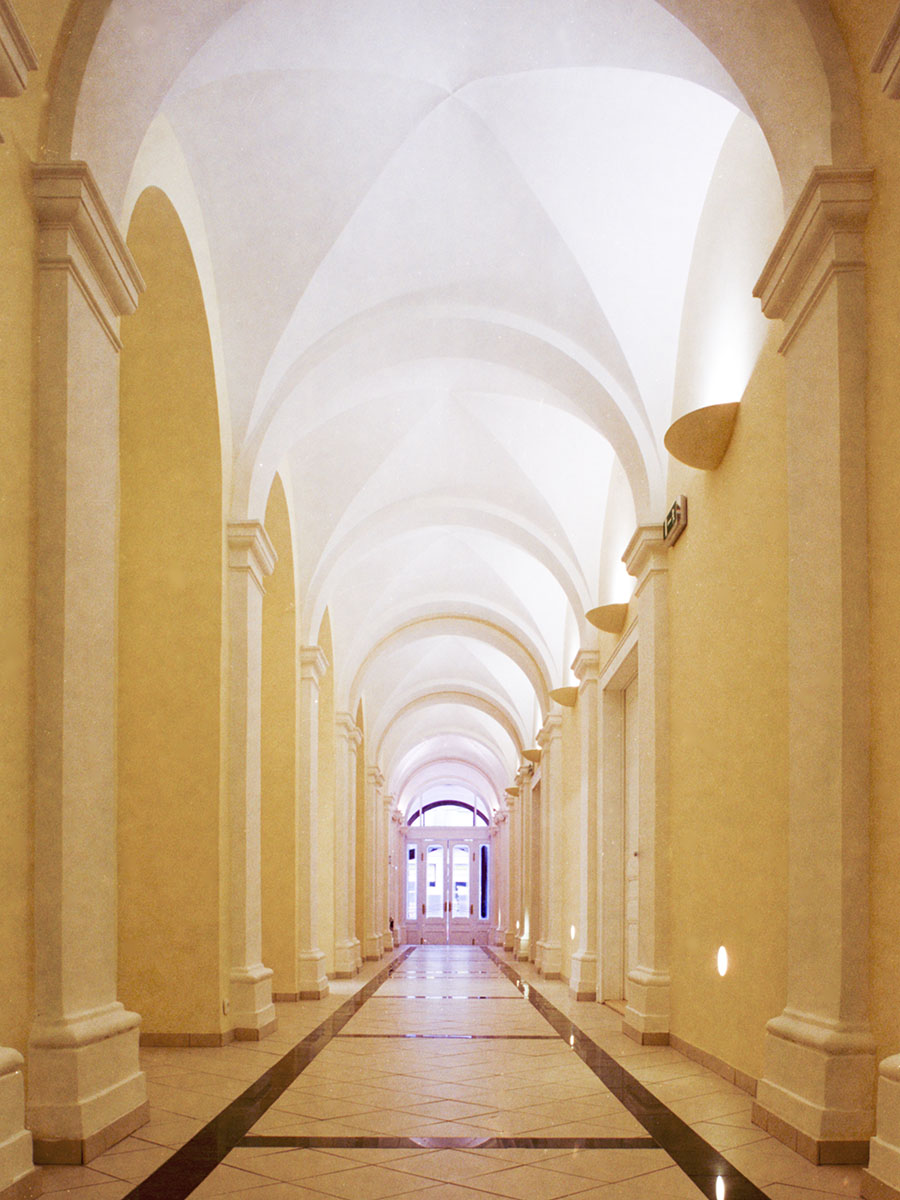 Century Old Town Prague Hotel po rekonstrukci pohled uvnitř