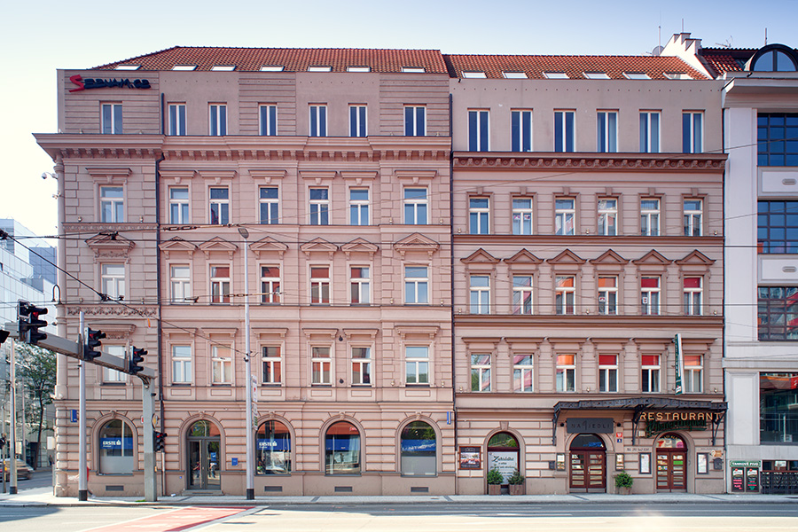 palác Křižík Praha po rekonstrukci pohled z ulice