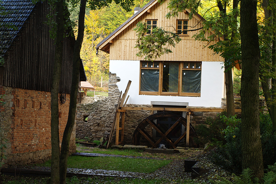 mlýn Vysočina po rekonstrukci hlavní budovy